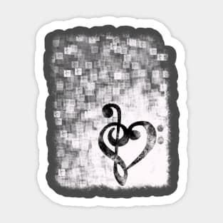 I love music Sticker